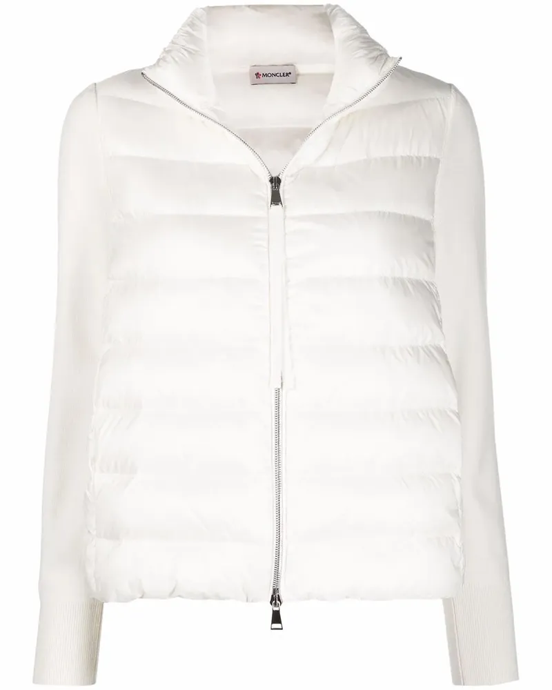 Moncler Daunenmantel mit Reißverschluss - Weiß Weiß
