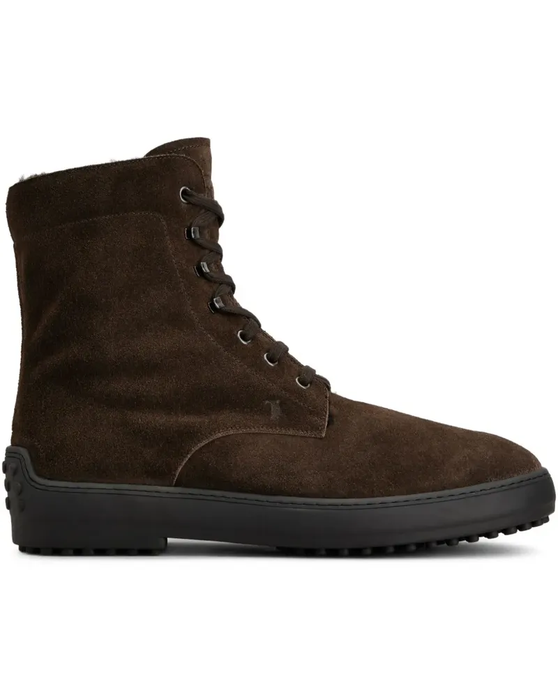 TOD'S Chelsea-Boots aus Wildleder - Braun Braun