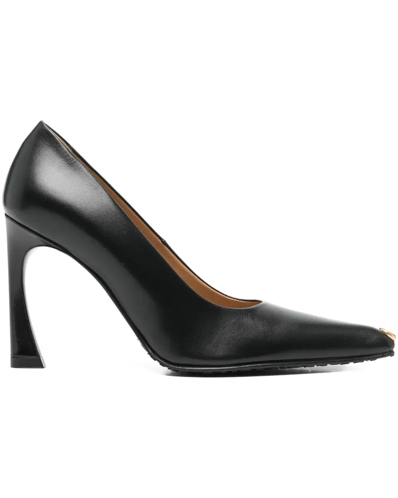 Marine Serre MS Kiss point-toe pumps - Schwarz Schwarz