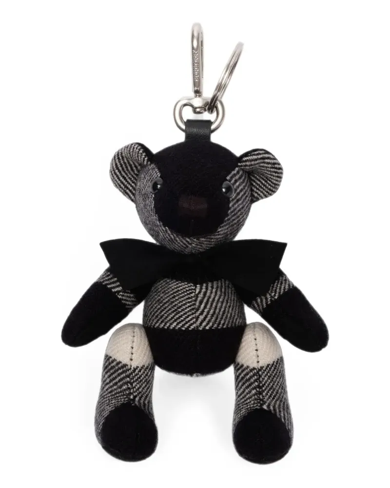 Burberry Thomas Bear Anhänger - Schwarz Schwarz