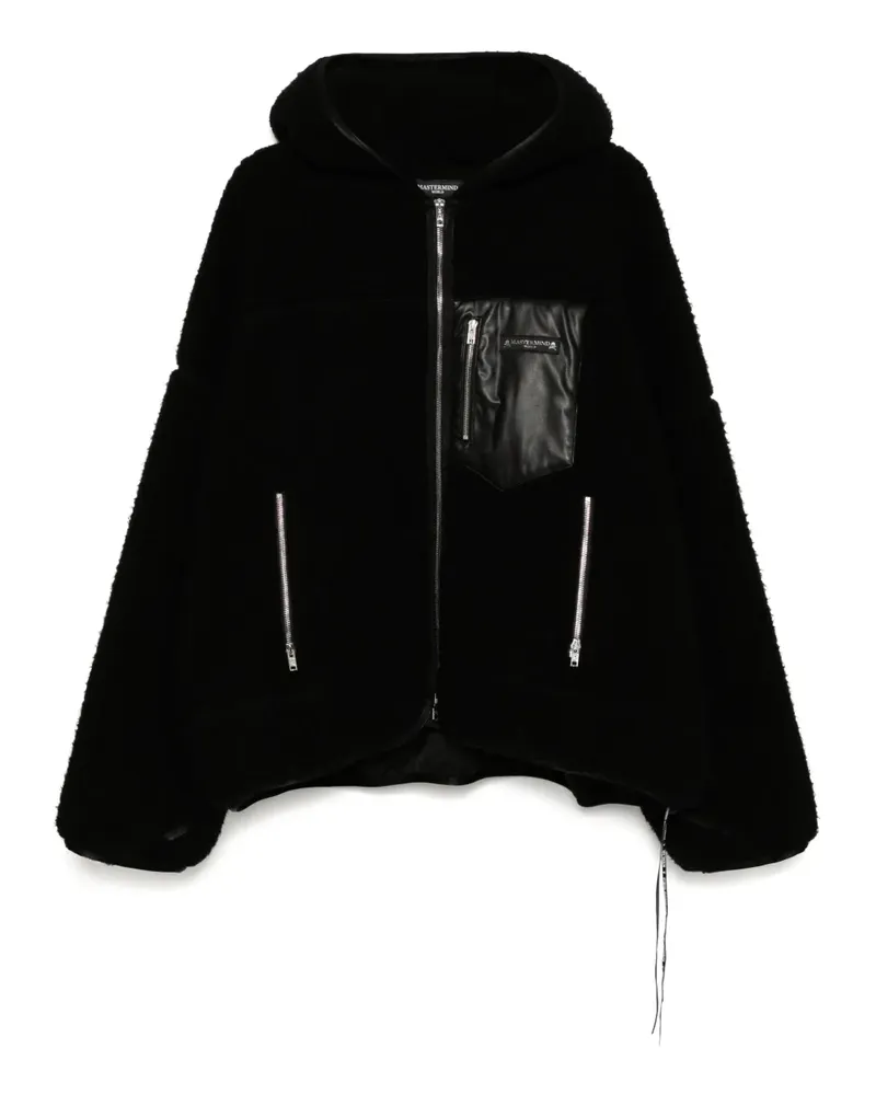 Mastermind World Jacke mit Reißverschluss - Schwarz Schwarz