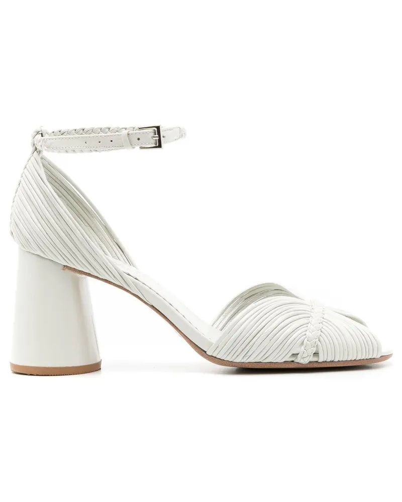 Sarah Chofakian Twiggy Sandalen - Grau Grau