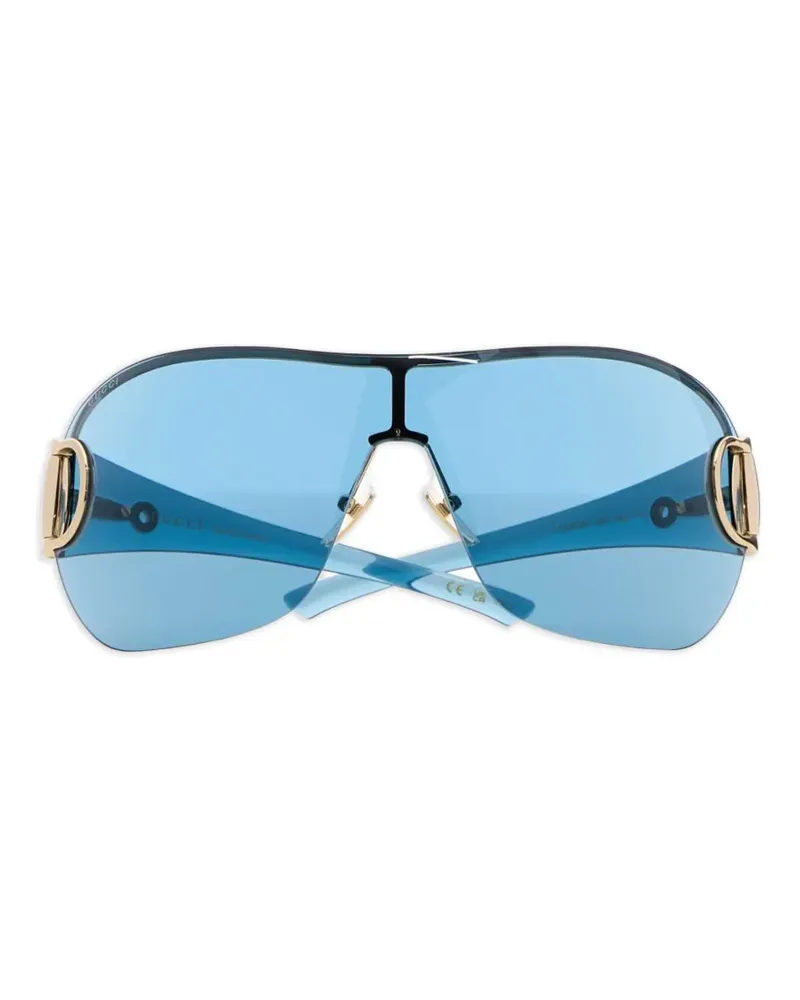 Gucci Rahmenlose Sonnenbrille - Blau Blau
