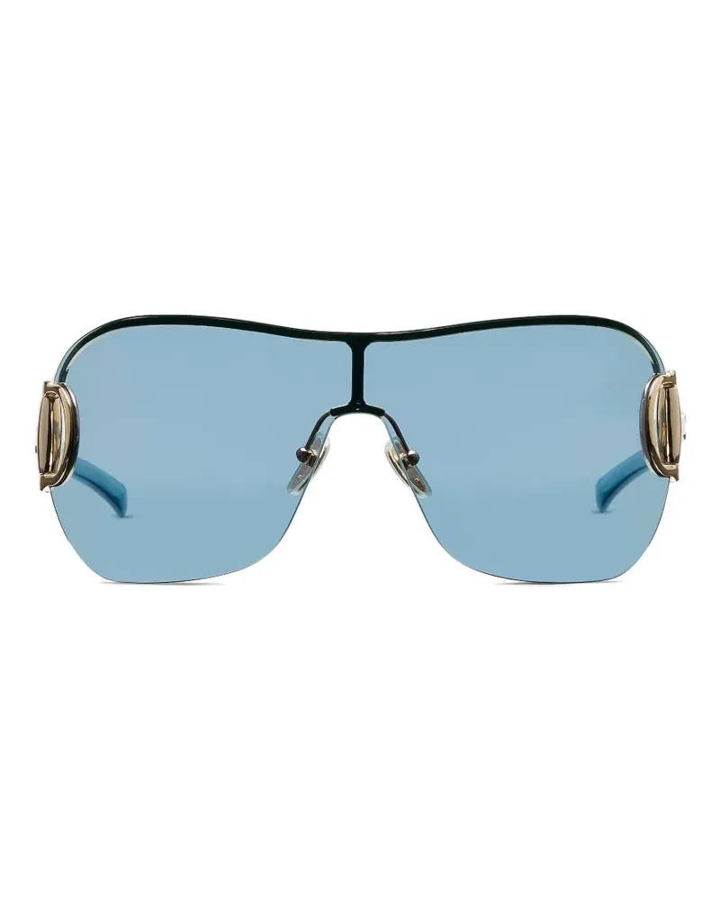 Gucci Rahmenlose Sonnenbrille - Blau Blau