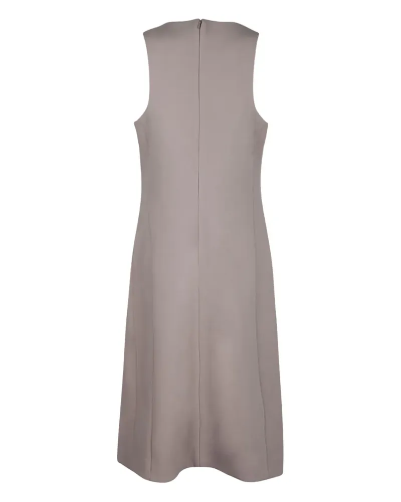 AMI Paris Klassisches Kleid - Nude Nude