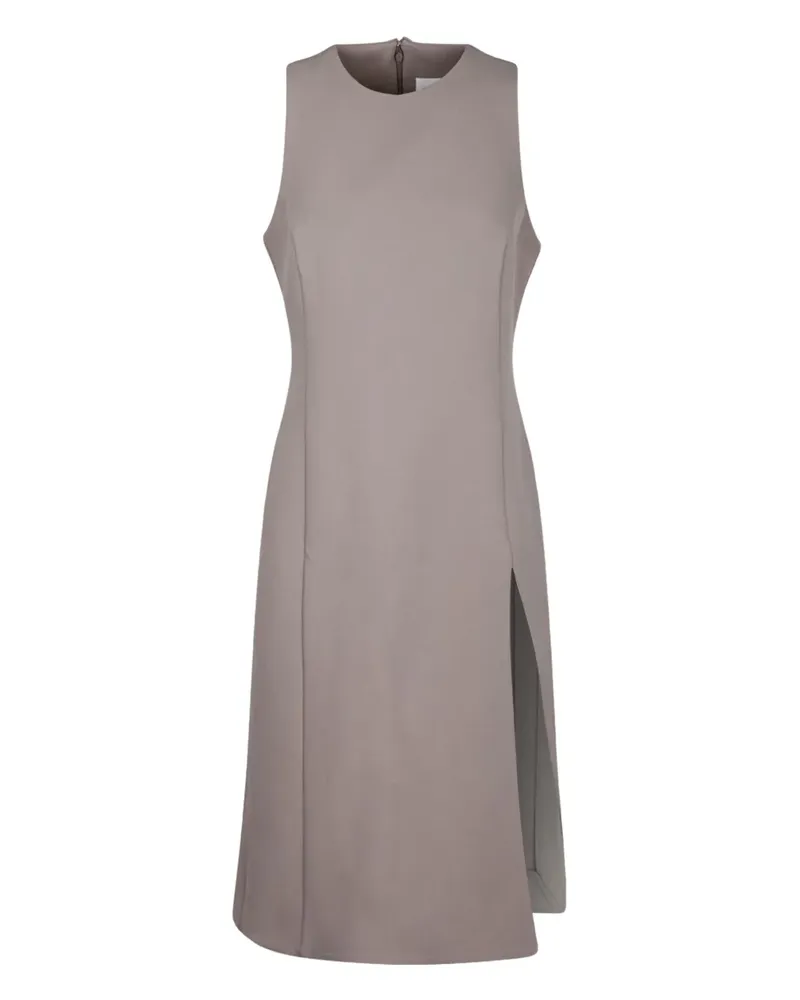 AMI Paris Klassisches Kleid - Nude Nude