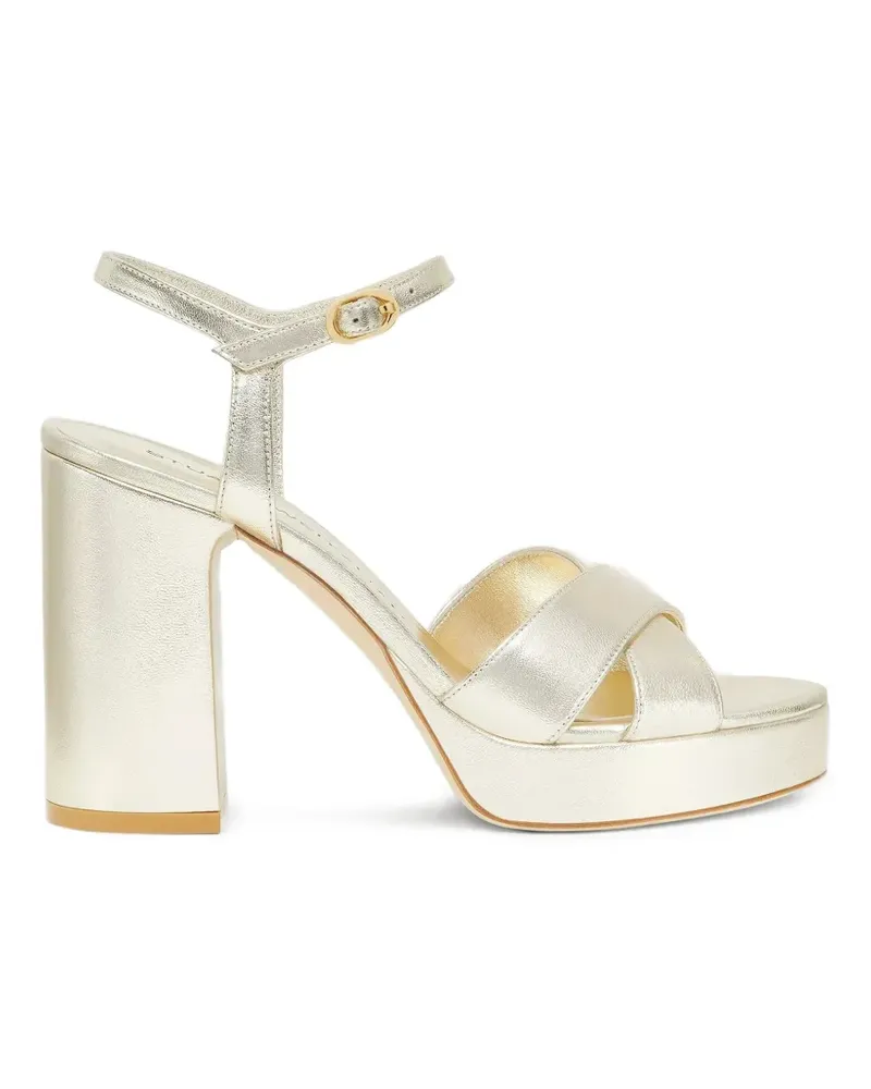 Stuart Weitzman Dayna heeled sandals - Gold Gold