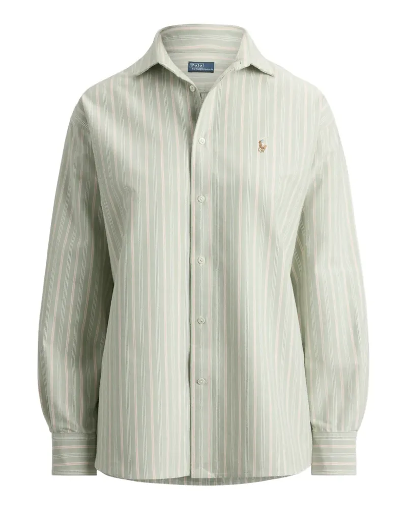 Ralph Lauren Gestreiftes Hemd - Grün Grün