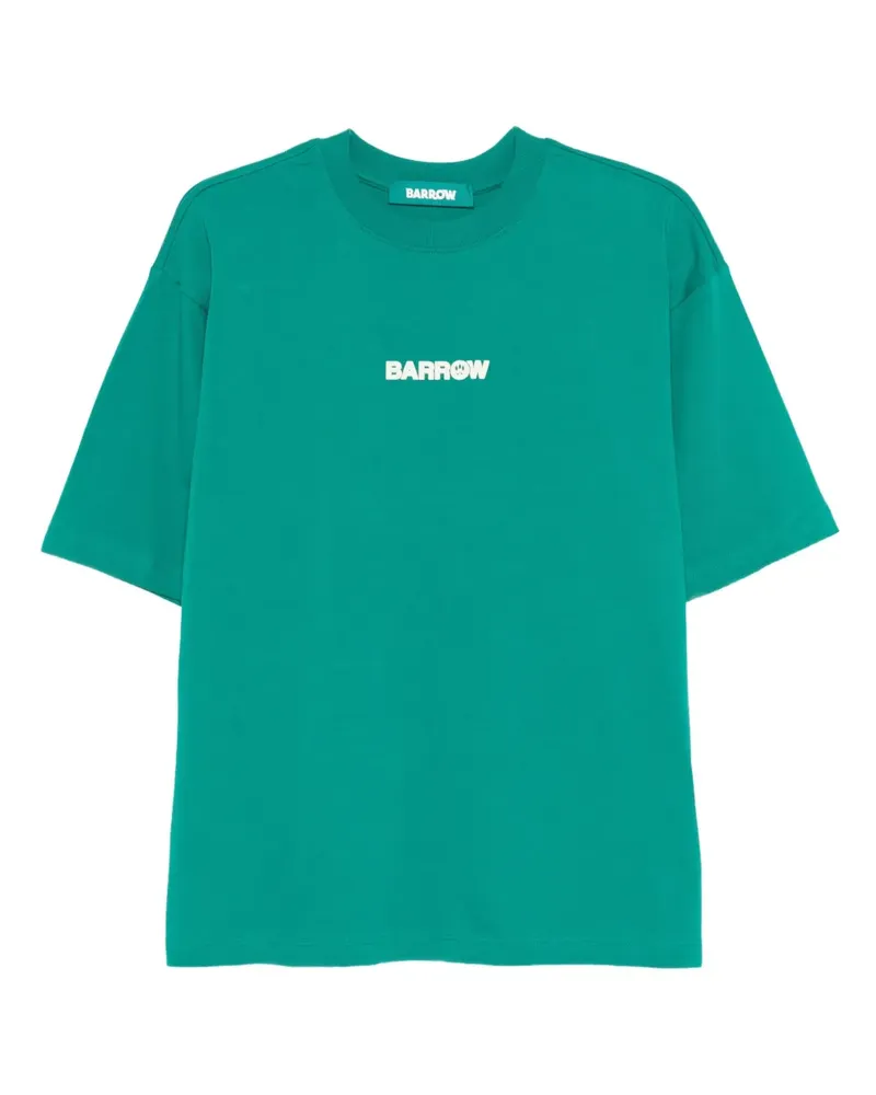 BARROW T-Shirt mit Teddy-Print - Grün Grün