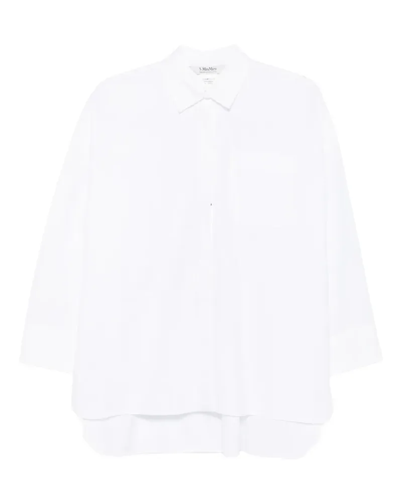 Max Mara pocket cotton shirt - Weiß Weiß