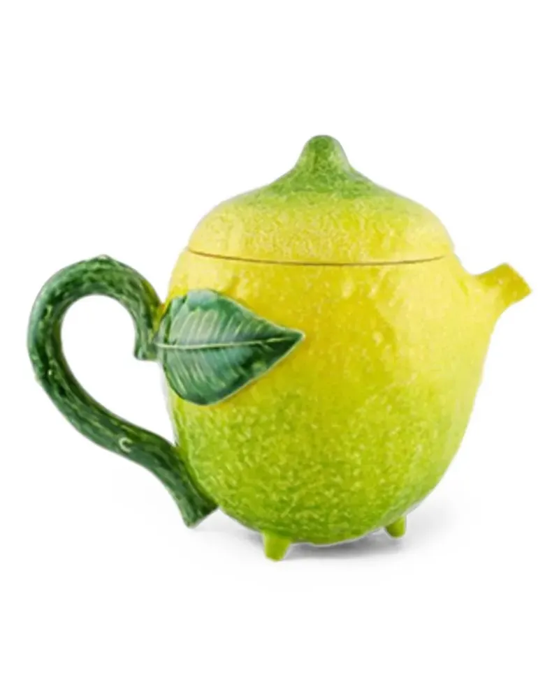 Bordallo Pinheiro lemon-shape teapot - Gelb Gelb