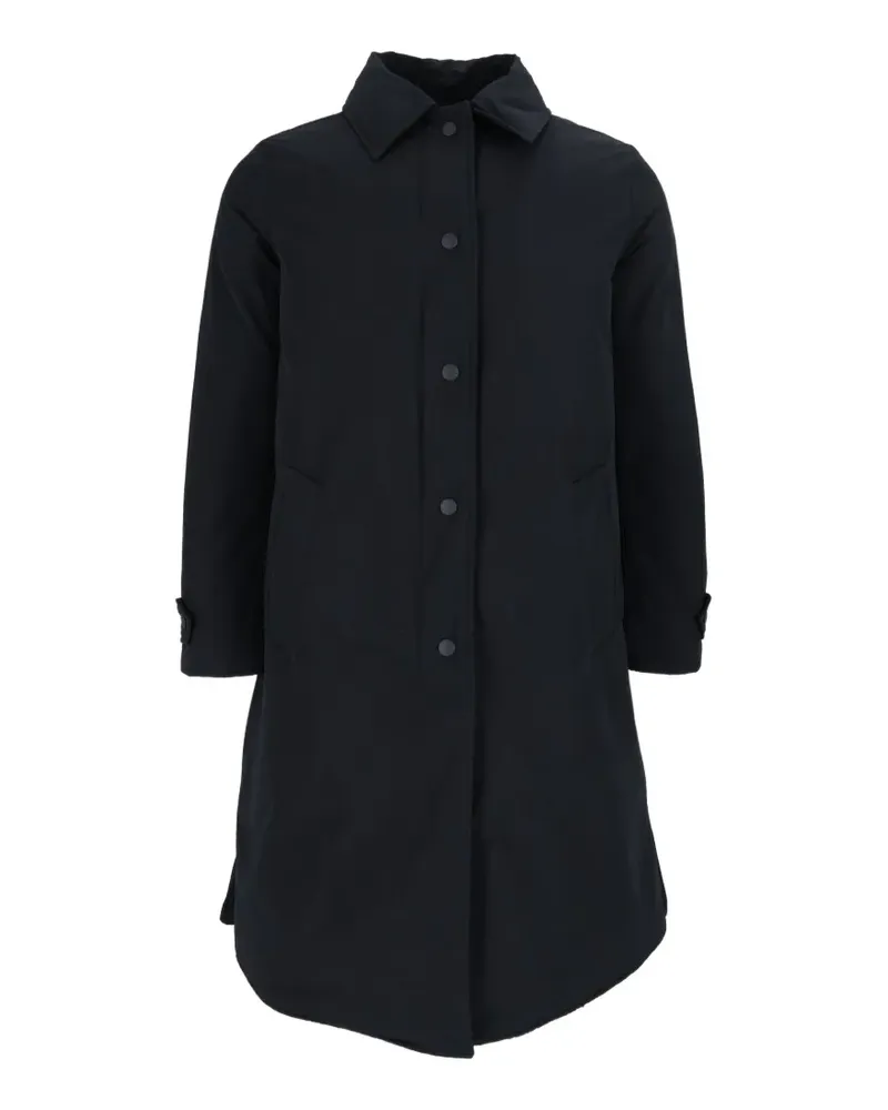 ASPESI press-stud-fastening coat - Blau Blau