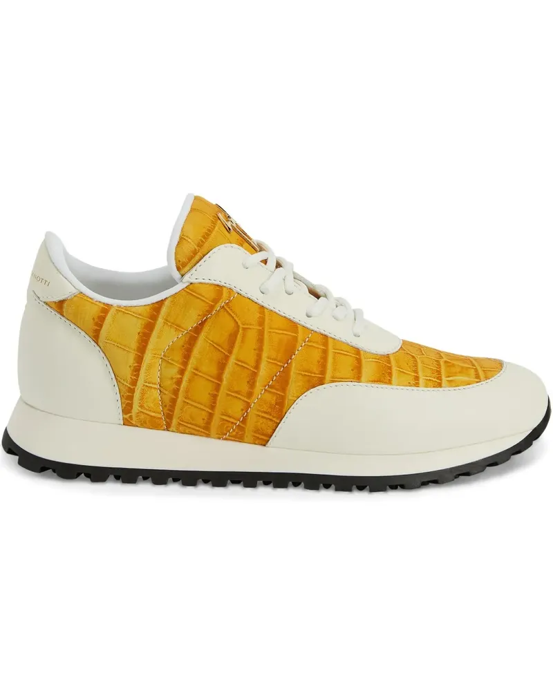 Giuseppe Zanotti Jimi Running Sneakers - Gelb Gelb