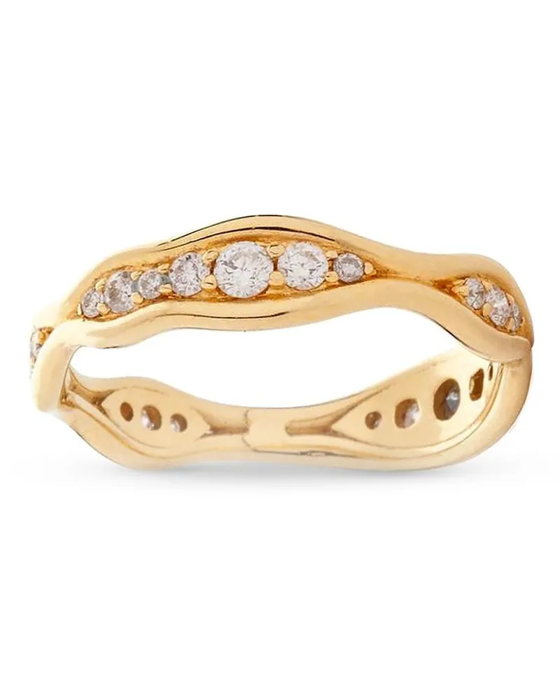 Fernando Jorge 18kt Gelbgoldring mit Diamanten Gold