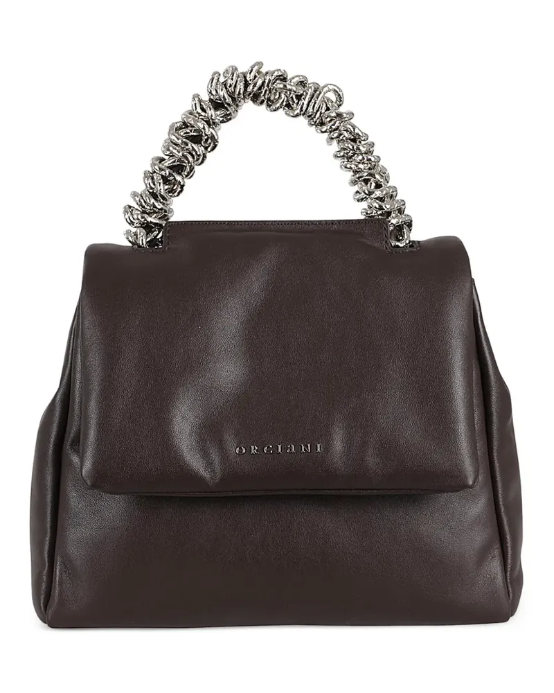 Orciani Kleine Sveva Handtasche - Braun Braun
