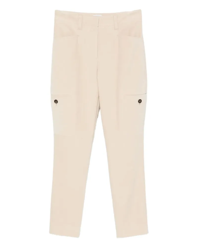 Brunello Cucinelli Hose mit aufgesetzter Tasche - Nude Nude