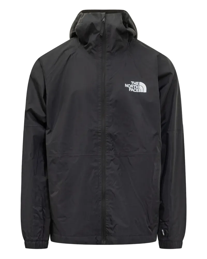 The North Face Kapuzenjacke mit Logo - Schwarz Schwarz