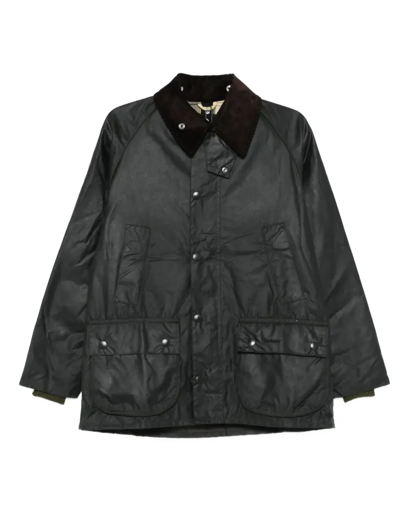 Barbour Jacke mit Cordkragen - Braun Braun