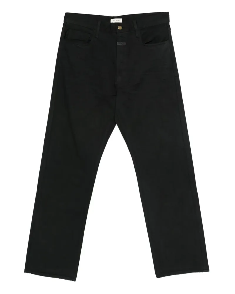 Fear of God Jeans mit ausgewaschenem Effekt - Schwarz Schwarz