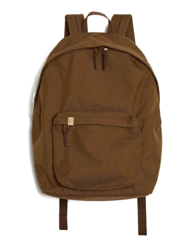 Visvim zip-fastening backpack - Braun Braun