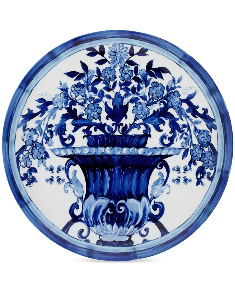 Dolce & Gabbana Blu Mediterraneo Platzteller - Weiß Weiß