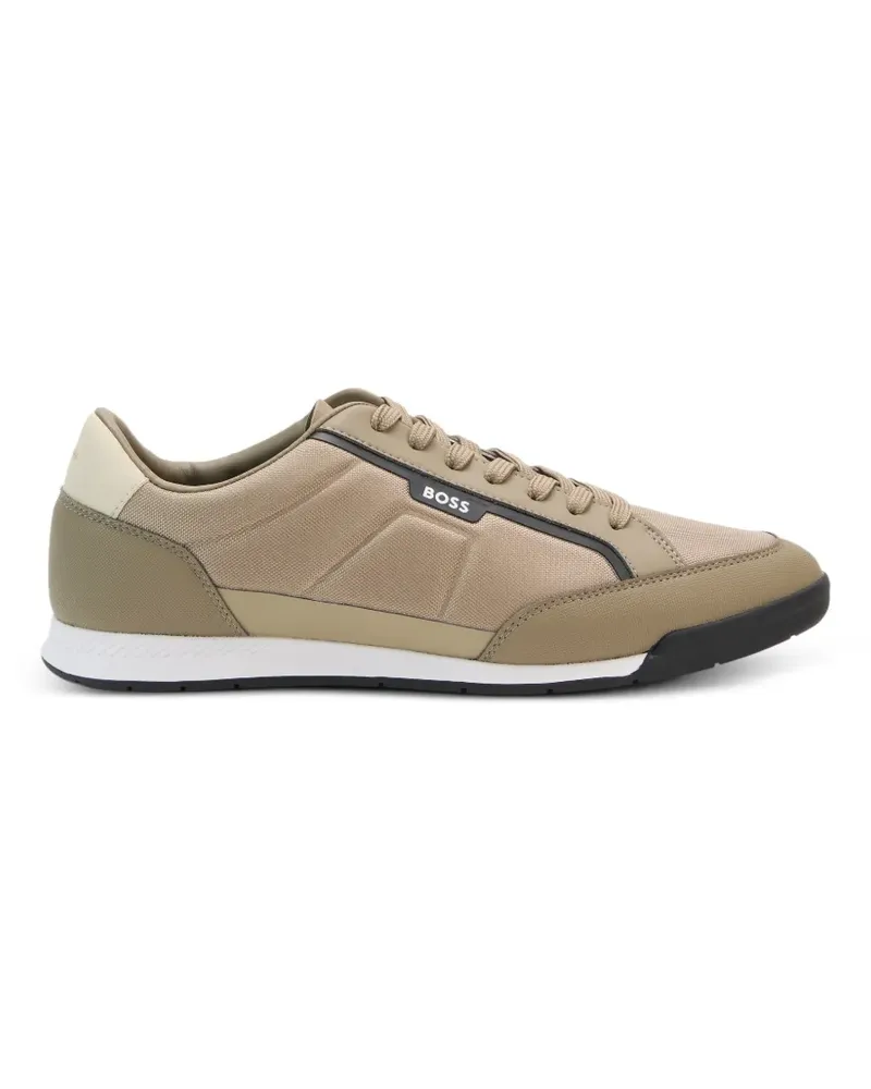 HUGO BOSS Sneakers mit Logo-Print - Nude Nude