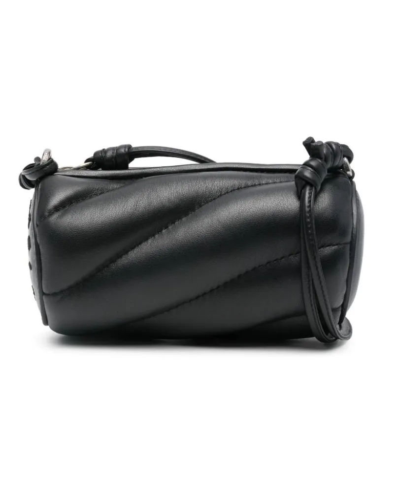 Fiorucci Mini Mella Schultertasche - Schwarz Schwarz