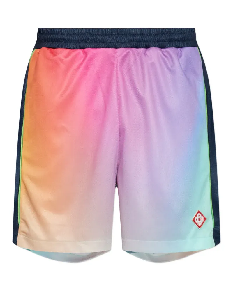 Casablanca Paris gradient logo shorts - Orange Orange