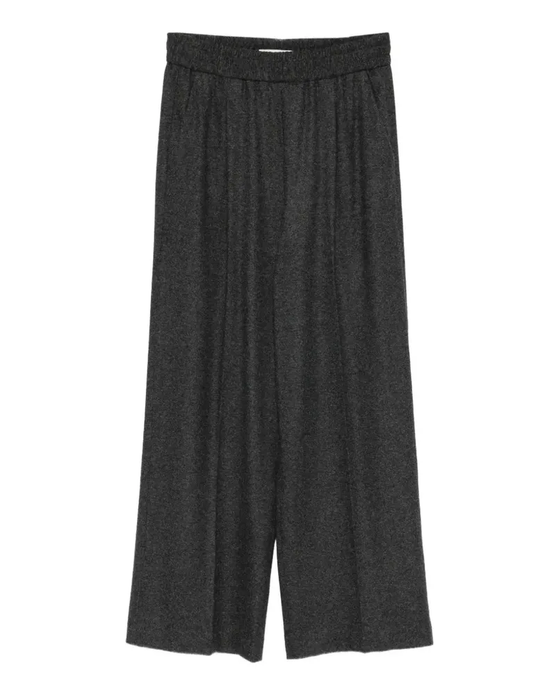 CIRCOLO 1901 Weite Hose mit Stretchbund - Grau Grau