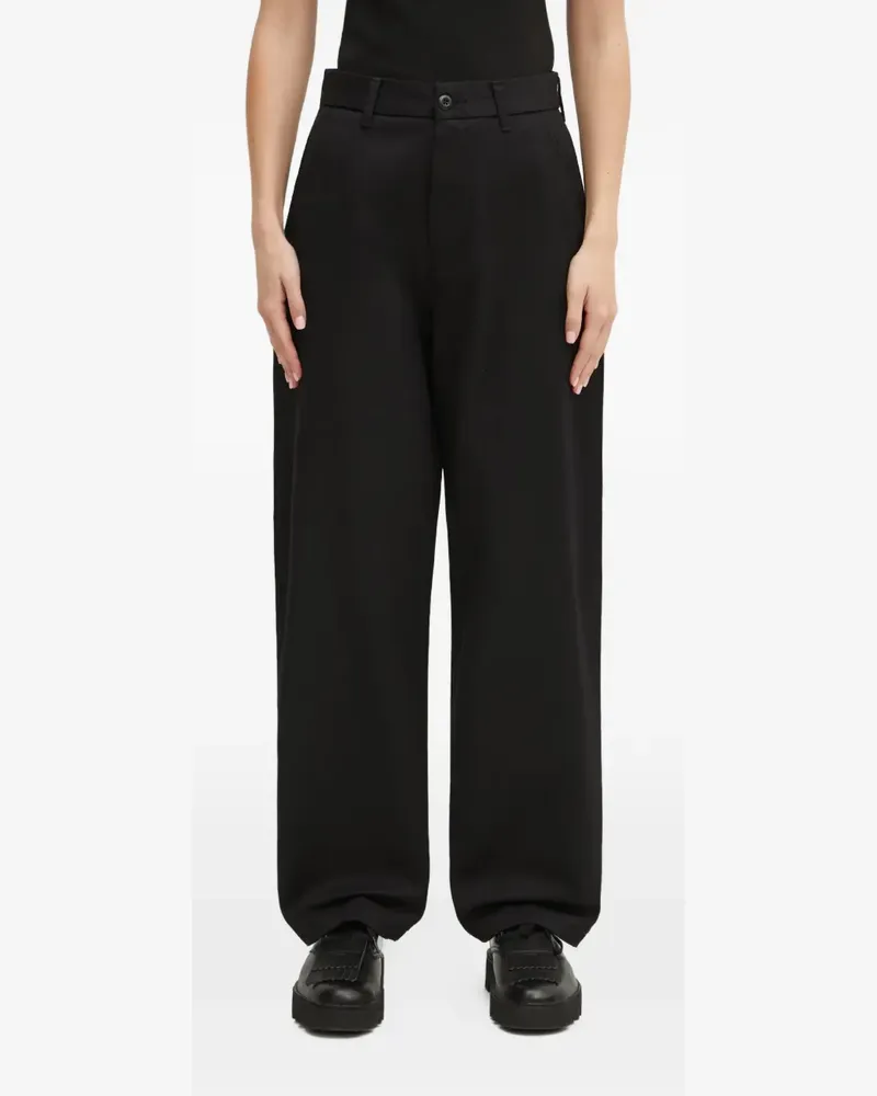 Carhartt WIP Hose mit Logo-Patch - Schwarz Schwarz