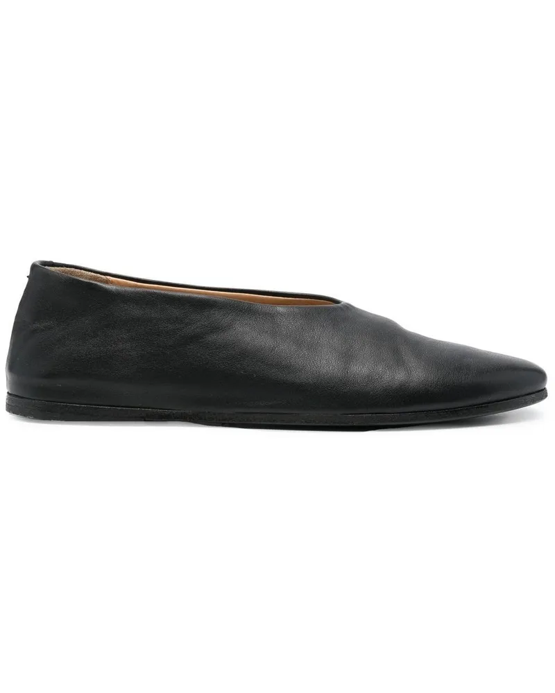Marsèll Ballerinas mit runder Kappe - Schwarz Schwarz