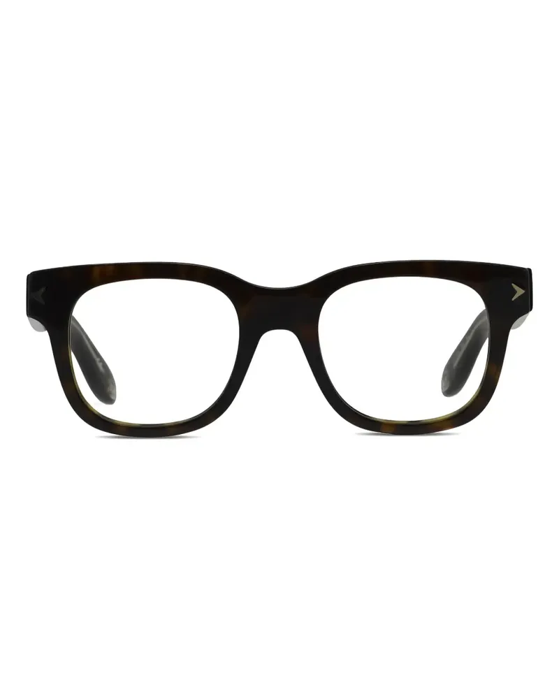 Givenchy Eckige Sonnenbrille - Schwarz Schwarz