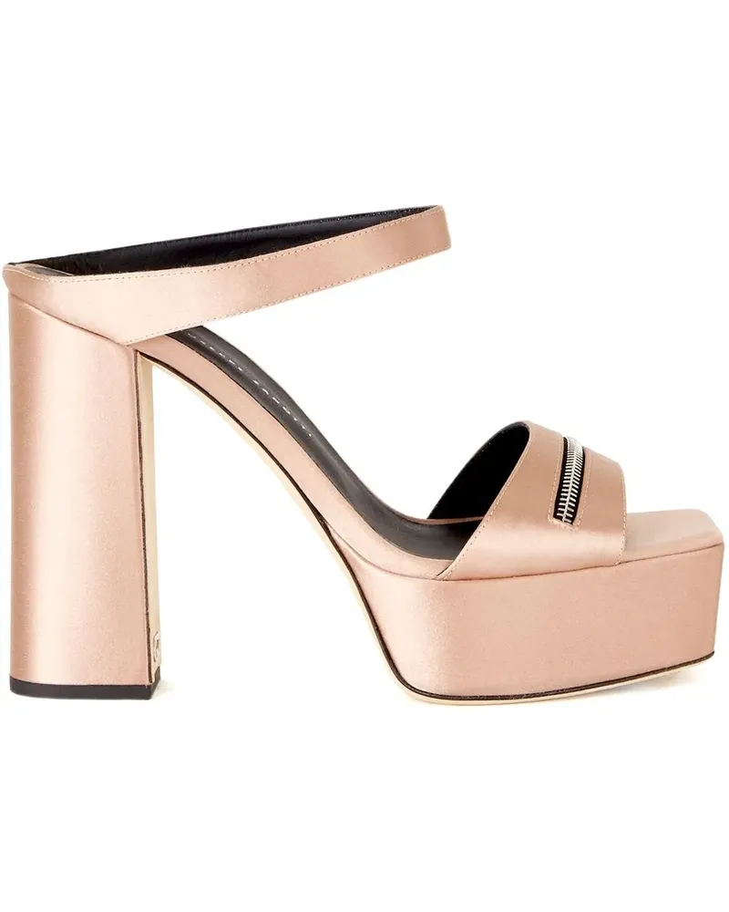 Giuseppe Zanotti Tytania Plateau-Sandalen - Rosa Rosa
