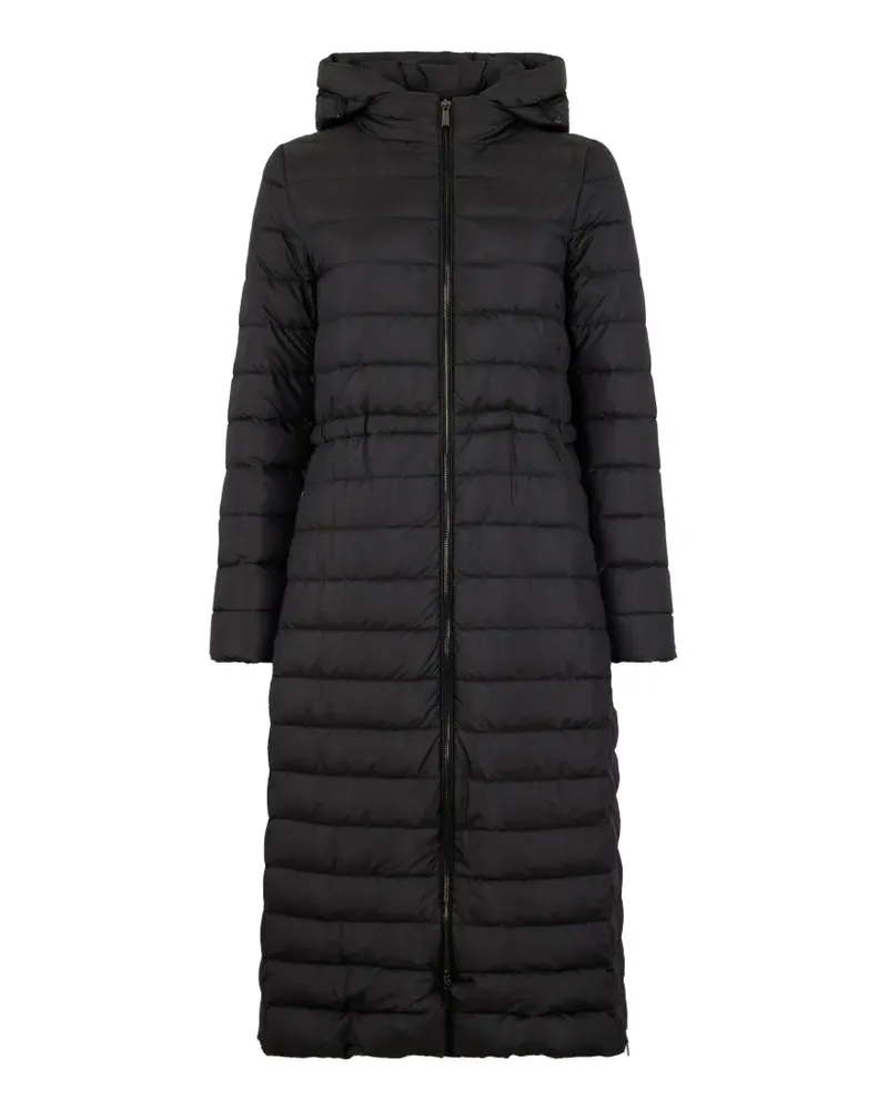 MOORER hooded padded coat - Schwarz Schwarz