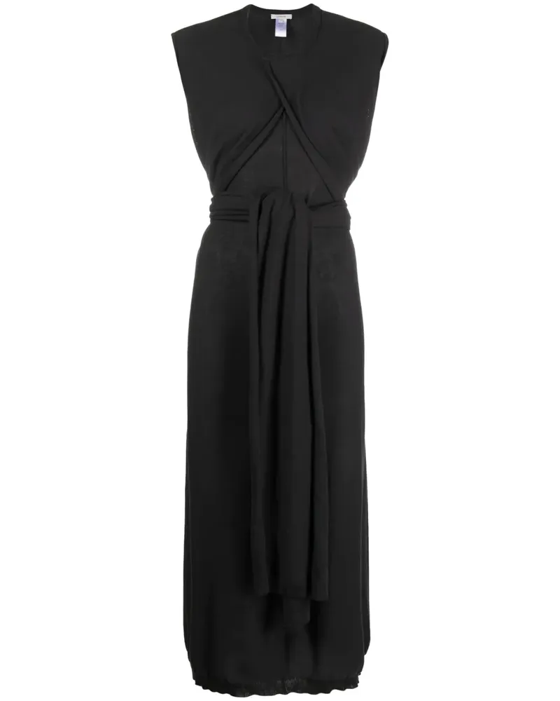 Christophe Lemaire Kleid mit Schnürung - Grau Grau