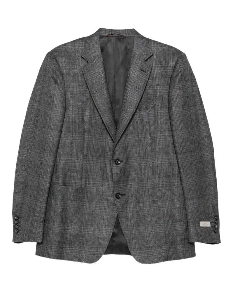 Canali Sakko mit fallendem Revers - Grau Grau