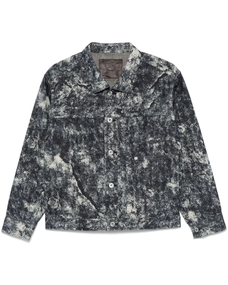 Taiga Takahashi Klassische Jeansjacke - Blau Blau