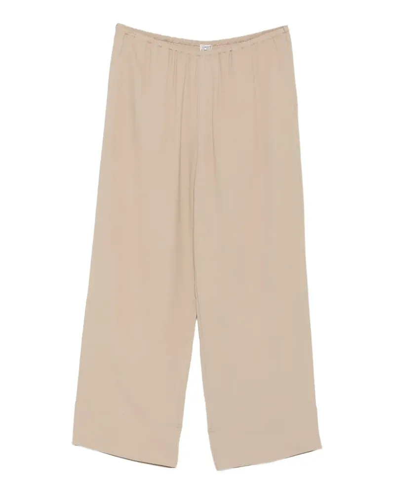 Totême Hose mit elastischem Bund - Nude Nude