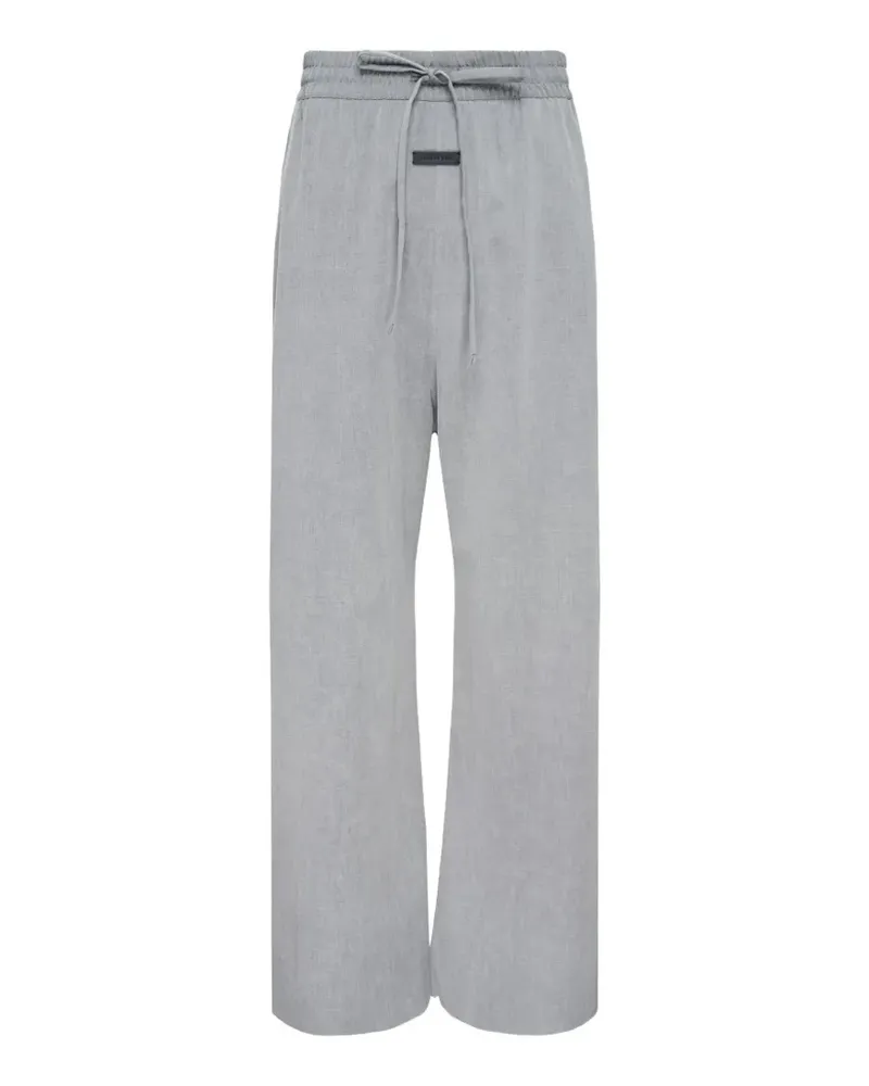 Fear of God drawstring wide-leg trousers - Grau Grau