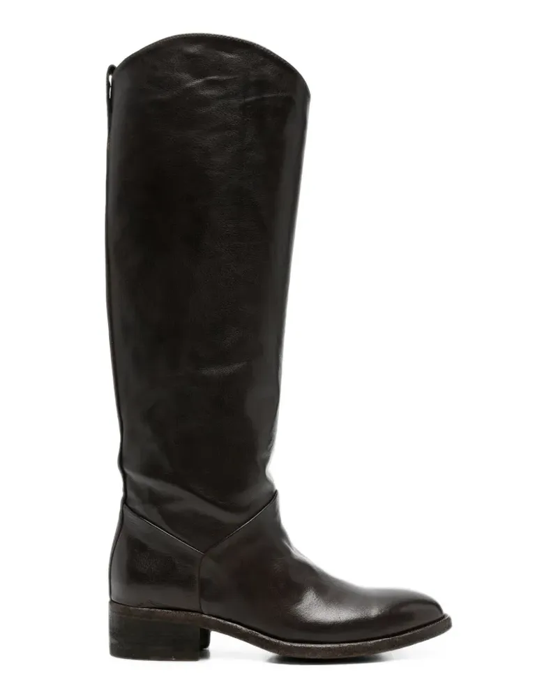 Officine Creative Italia Kniehohe Seline Stiefel - Braun Braun