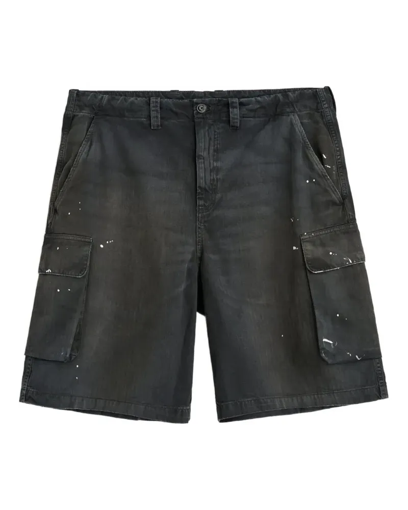 Our Legacy Mount Cargo-Shorts - Schwarz Schwarz