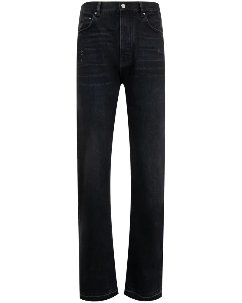 Amiri Jeans mit geradem Bein - Schwarz Schwarz