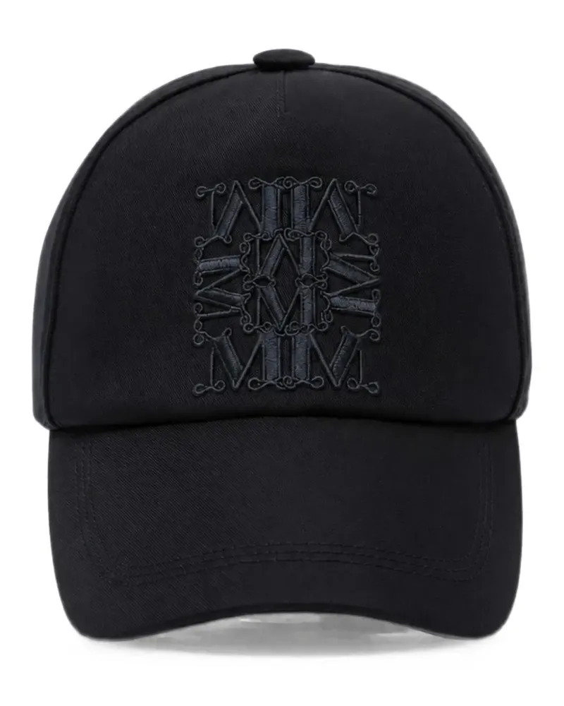 Max Mara logo-embroidered baseball cap - Blau Blau