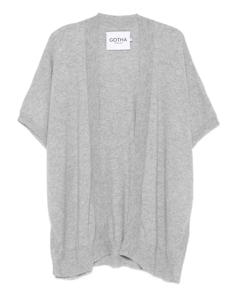 Gotha open-front cardigan - Grau Grau