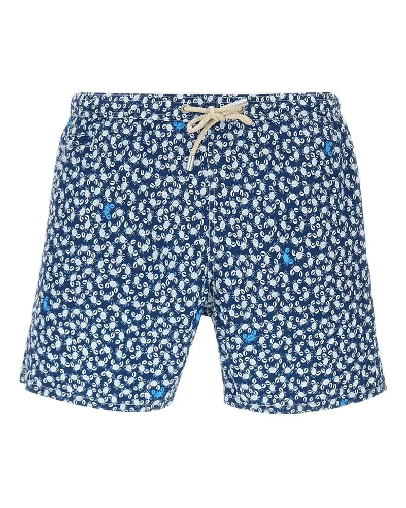 MC2 Saint Barth lighting crab-print swim shorts - Blau Blau