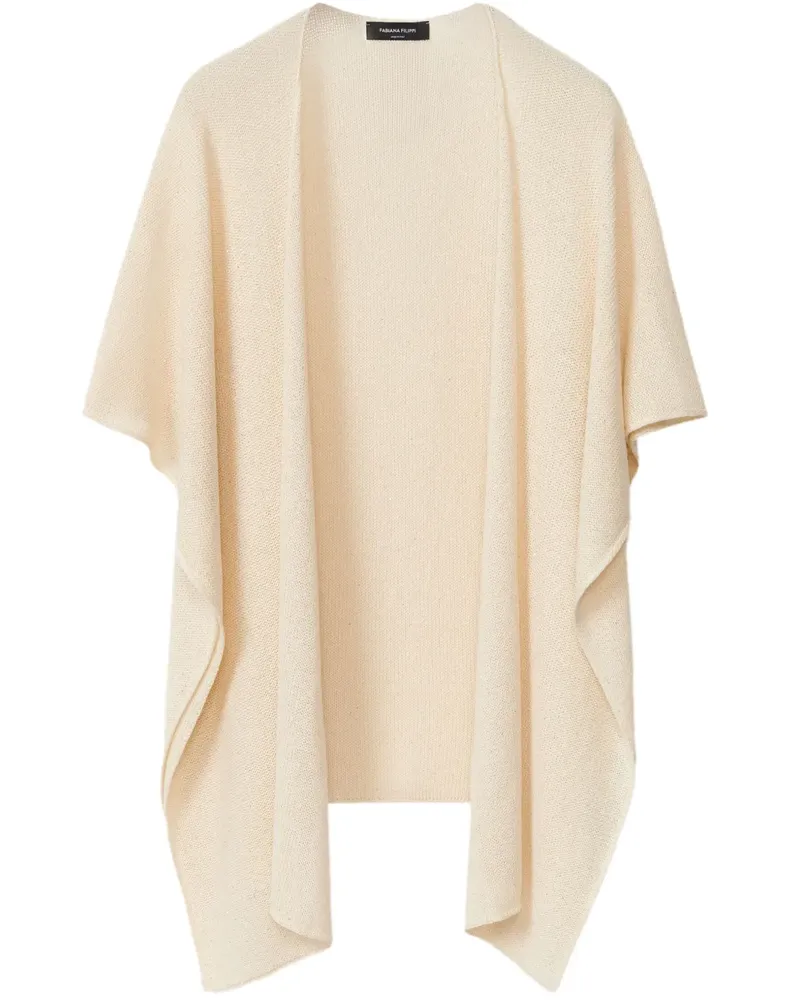 Fabiana Filippi Cardigan mit Pailletten - Nude Nude