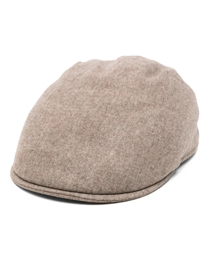 Gran Sasso Baseballkappe mit meliertem Effekt - Braun Braun