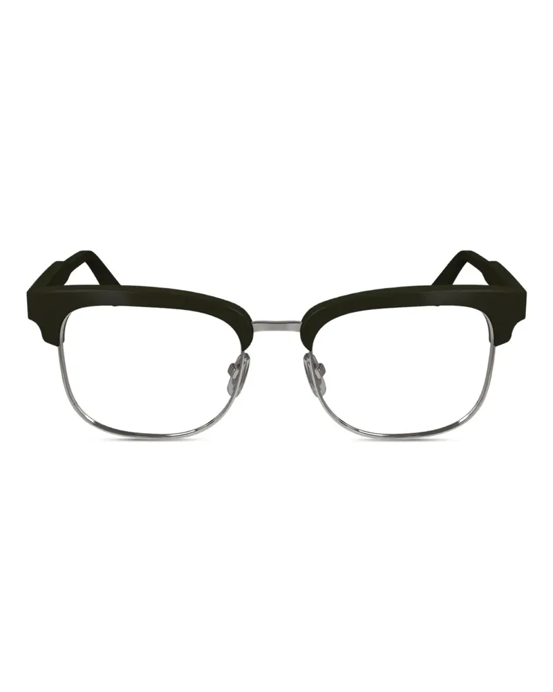 Calvin Klein Brille mit eckigem Gestell - Grün Grün
