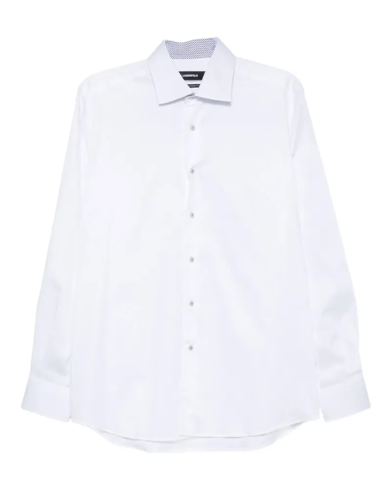 Karl Lagerfeld button-fastening shirt - Weiß Weiß