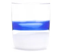 Gemustertes Glas - Blau